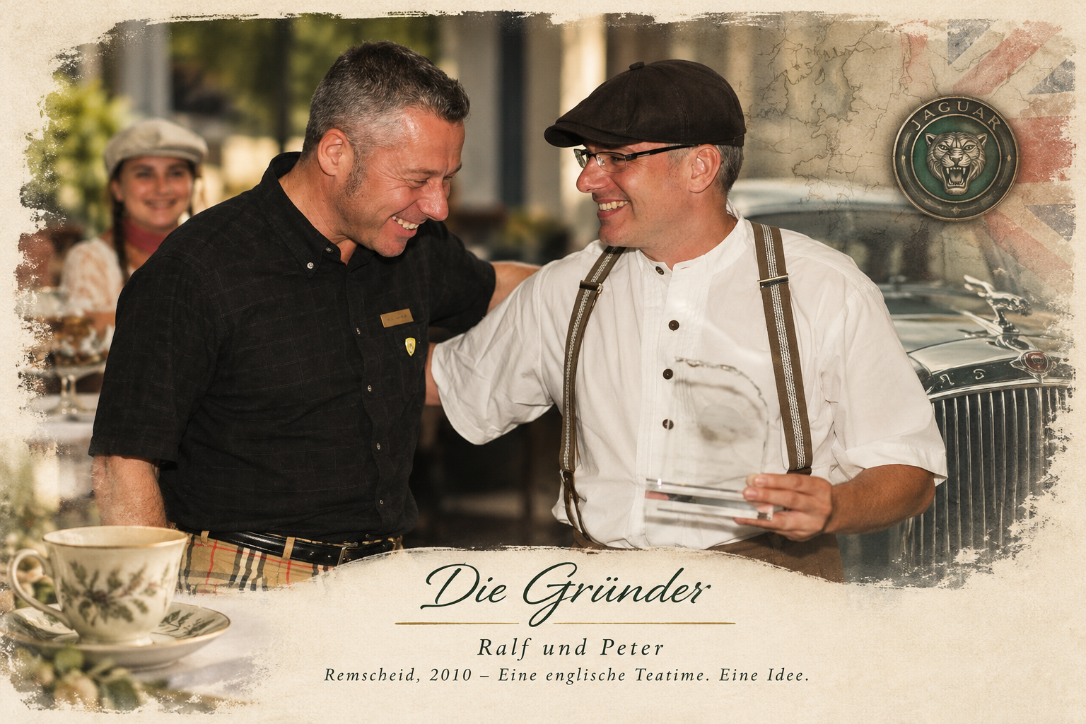 Die Gründer von Big Saloons on Tour – Ralf und Peter
